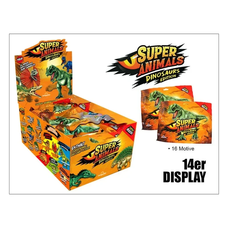 Super Animals: Dinosaurier Edition Display (14)