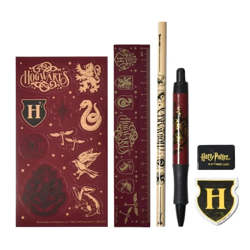 Harry Potter Skrivset 6-Pack Magiska Platser