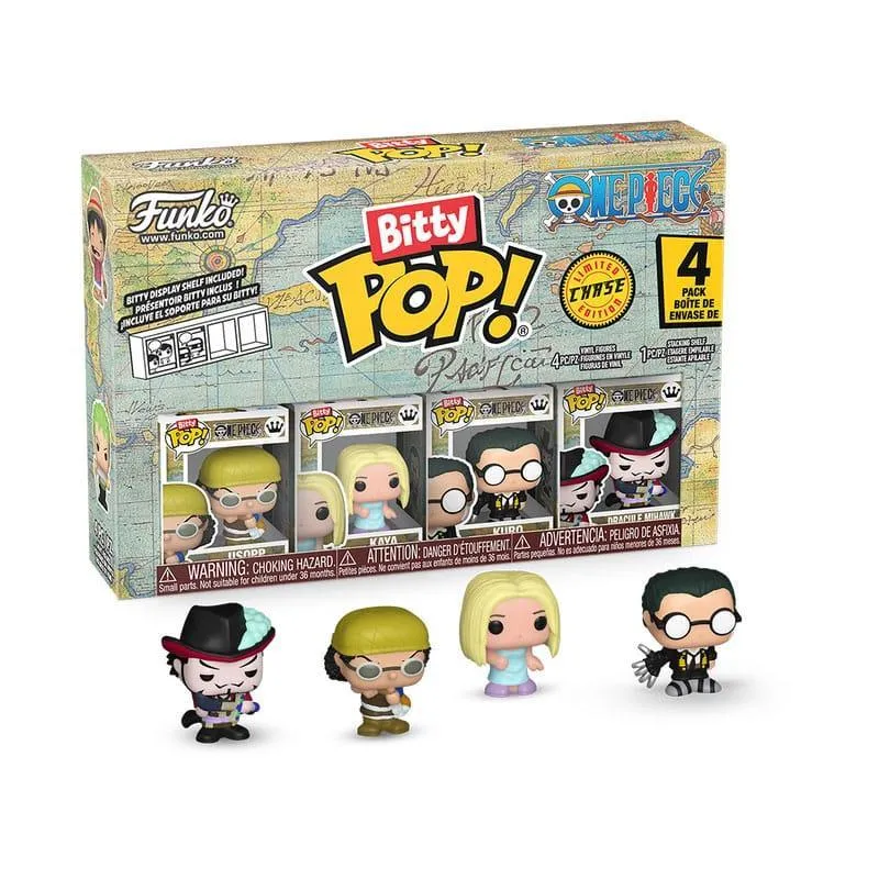 One Piece Bitty POP! Figur 4-Pack Usopp 2,5 cm