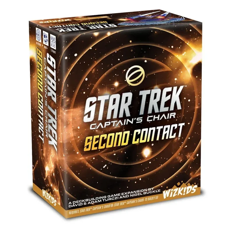 Star Trek: Captain's Chair Card Game Second Contact *Engelsk Version*