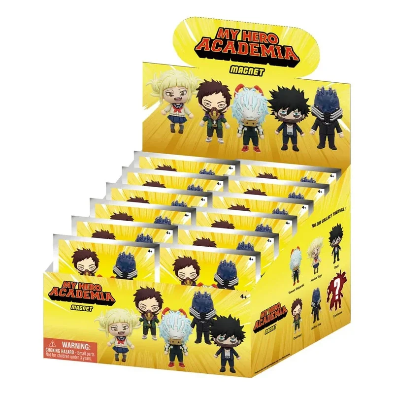 My Hero Academia Magnets Blind Pack Series 1 Display (12)