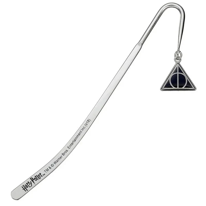 Harry Potter Bokmärke Dödsrelikerna (silverpläterat)