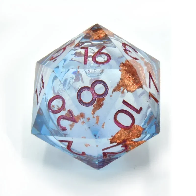 CritStones Vätskekärna Tärning D20 Seraphic Reverie 3 cm