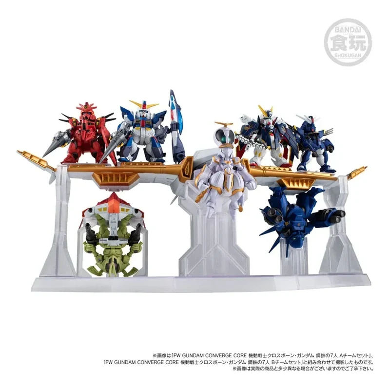 FW Gundam Convergence Core Cross Bone Action Figur Set Steel 7 Angel Diona & Icarus 13 cm