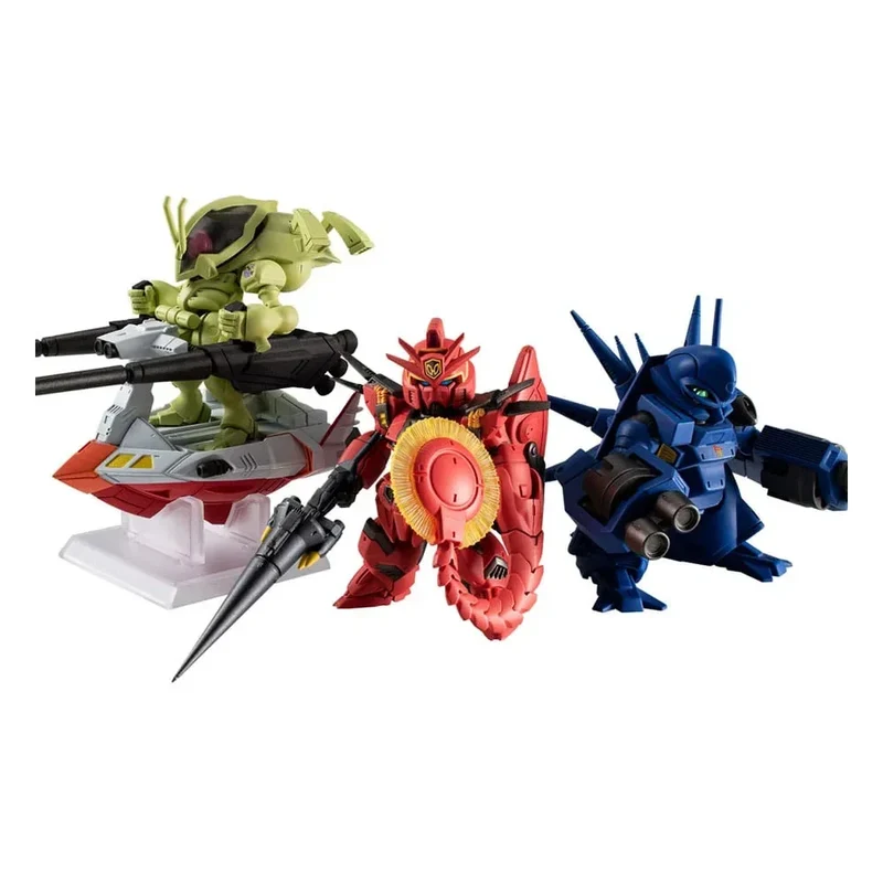 FW Gundam Convergence Core Cross Bone Action Figur Set Steel 7 A Team 6 cm