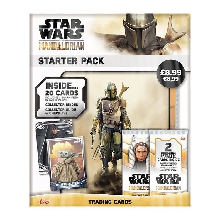 Star Wars: The Mandalorian Trading Cards Nybörjarset *Engelsk Version*