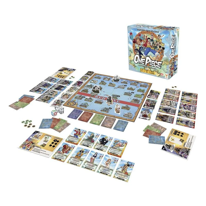 One Piece Brädspel: Adventure Island (Engelsk Version)