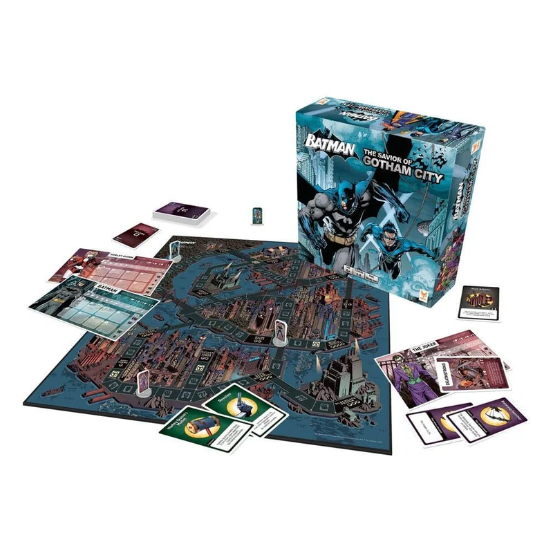 DC Comics Brädspel Batman: Räddaren av Gotham City - Engelsk Version
