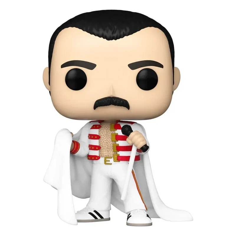 Queen POP! Rocks Figur Freddie Mercury med Cape 9 cm
