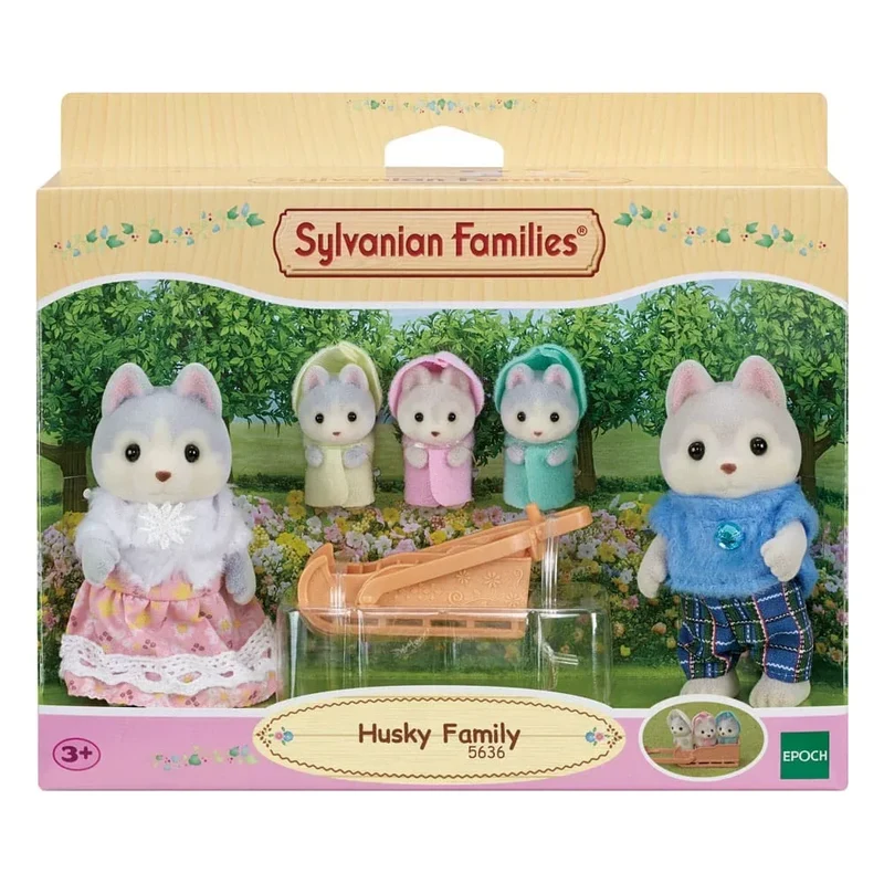 Sylvanian Families: Familj Husky Figur 8 cm