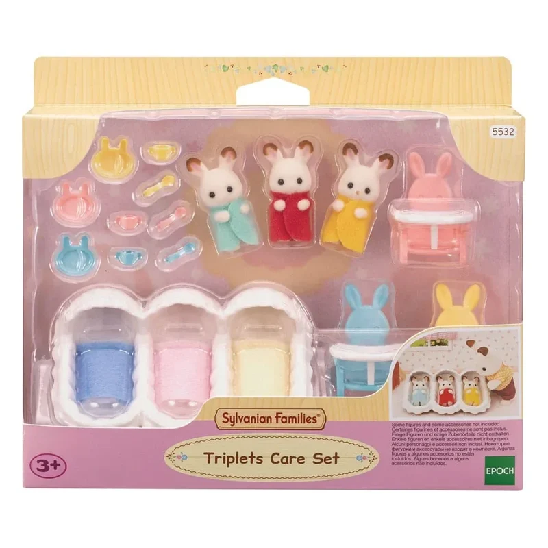 Sylvanian Families: Triplets Care Set