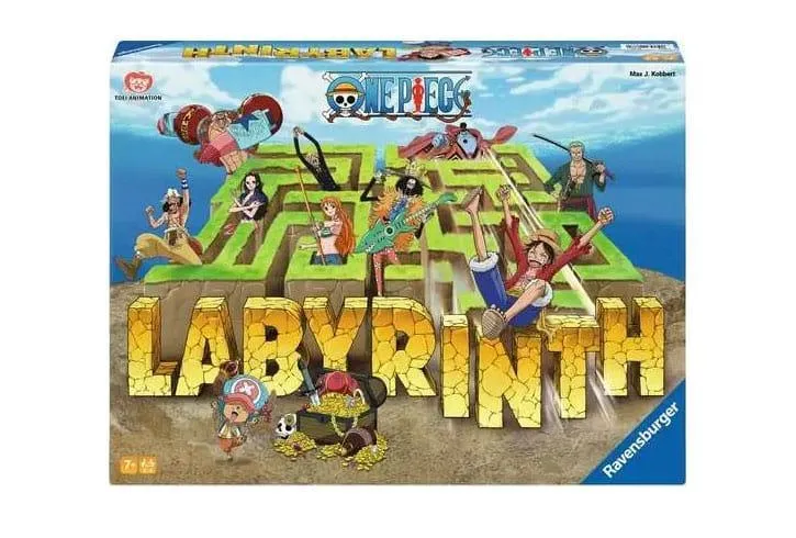 One Piece Labyrintbräde Spel