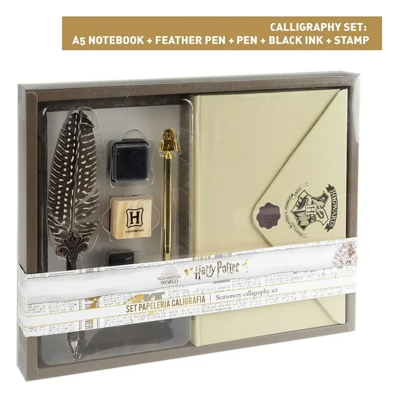 Harry Potter Skrivset - 4 Delar Kalligrafi