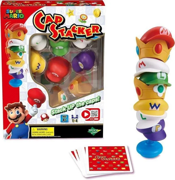 Super Mario Spel Cap Stacker