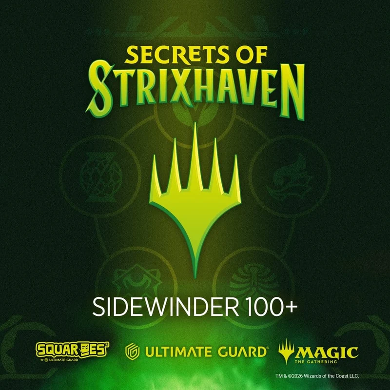 Ultimate Guard Sidewinder 100+ Xenoskin Magic: The Gathering "Secrets of Strixhaven" - White Mythic 2 (Alternate Art)