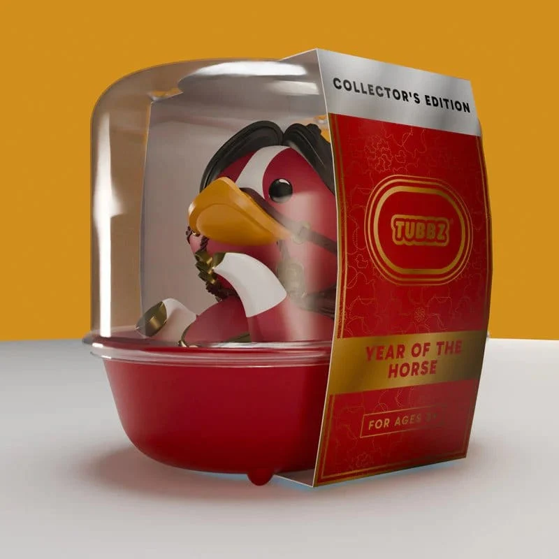 Kinesiska nyåret Tubbz PVC-figur Häst första utgåvan 10 cm