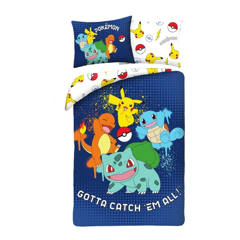 Pokémon Duvet Set Ver. 10 - 140 x 200 cm & 70 x 90 cm