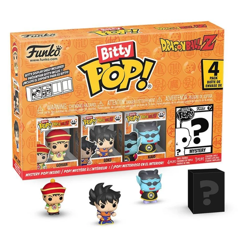 Dragon Ball Bitty POP! Vinyl Figur 4-Pack Serie 1 2,5 cm