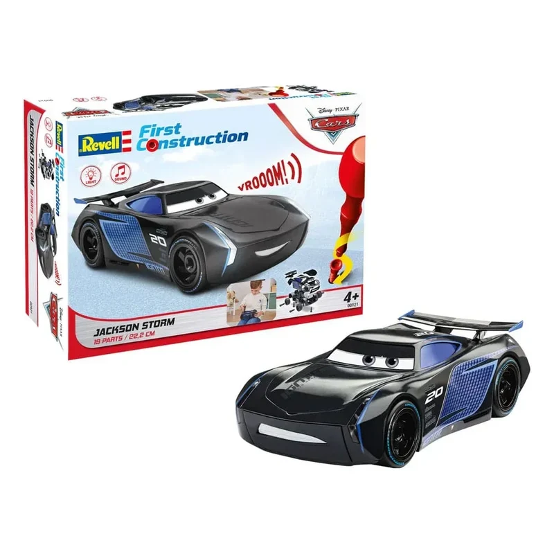 Cars Första Byggsats Jackson Storm 22 cm