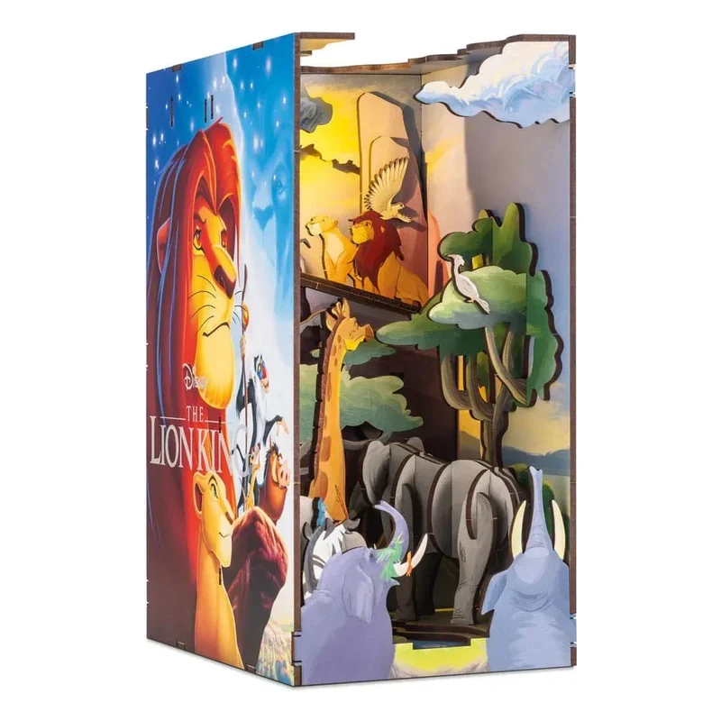 Disney Tiny Adventures Bok Nook Mini Diorama Lejonkungen 23 cm