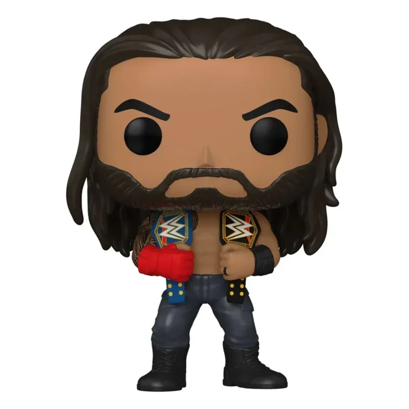 WWE POP! Figur Roman Reigns w/Belts 9 cm