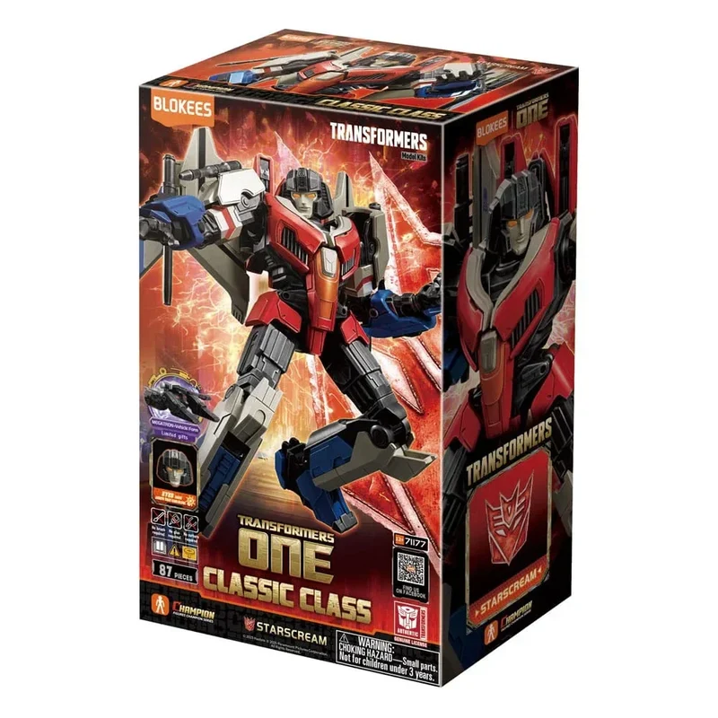 Transformers Blokees Plastmodellset Classic Class 16 Starscream