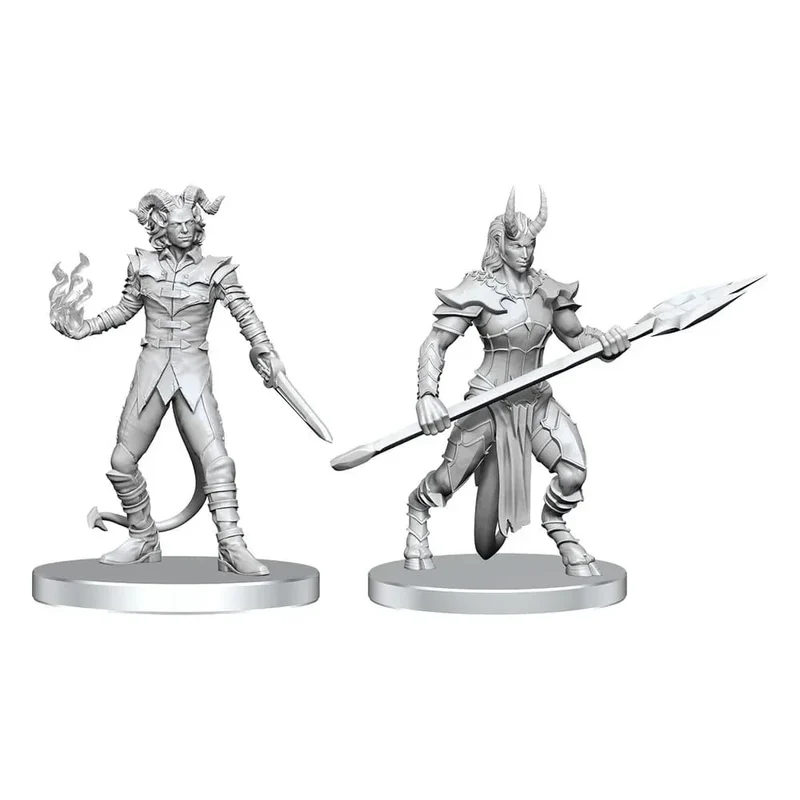 Pathfinder Deep Cuts Omålade Miniatyrer Vordine (Infantry Devil) & Pitborn Rogue