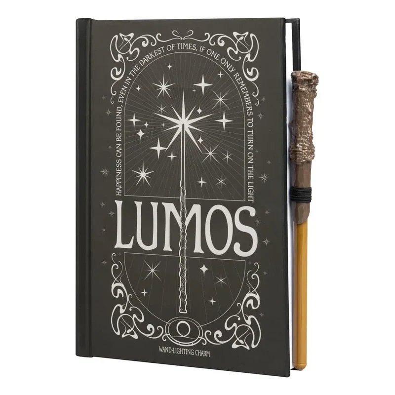 Harry Potter Premium Anteckningsblock A5 med Ljus Lumos Maxima