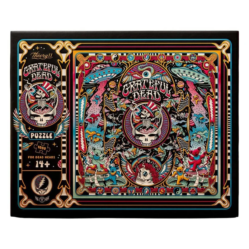 Grateful Dead mångdimensionellt pussel (1000 bitar)