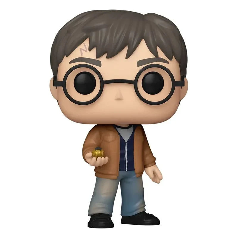Harry Potter POP! Movies Figur Harry Potter med Återuppvakninsstenen 9 cm