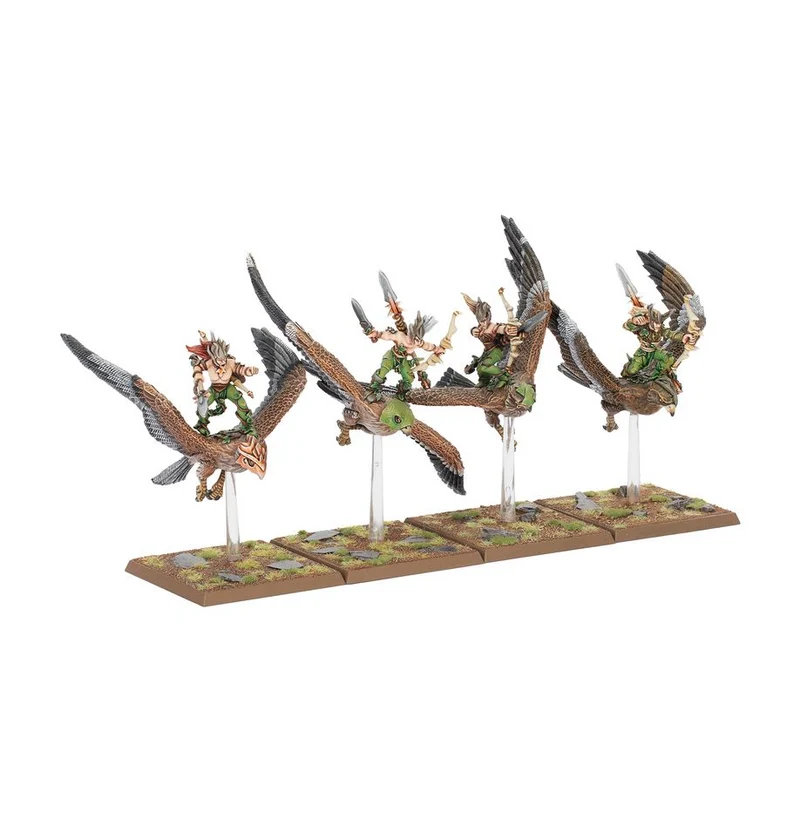 Warhammer: The Old World - Wood Elf Realms - Warhawk Riders