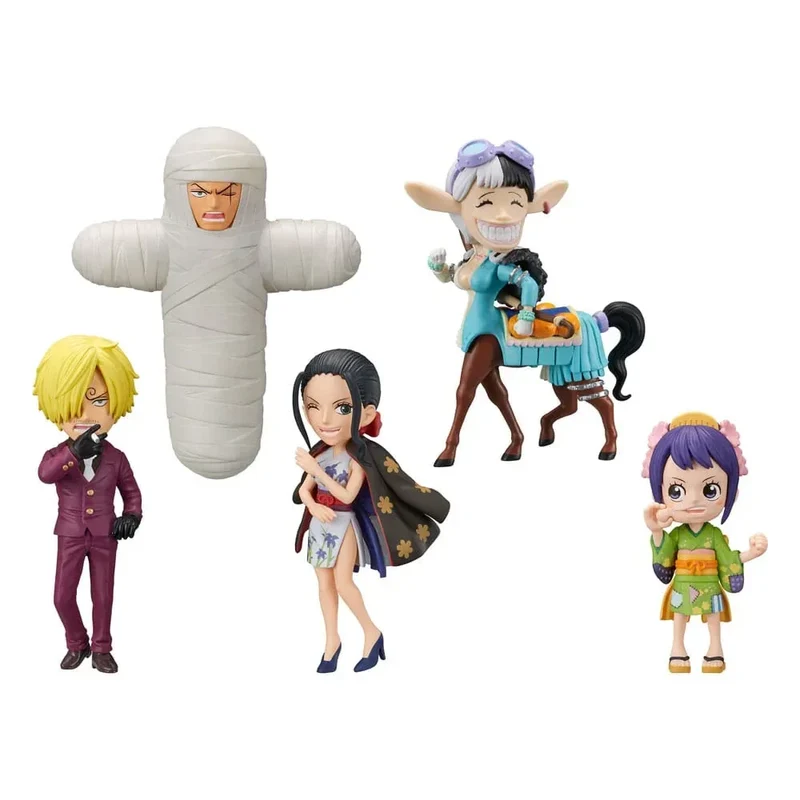One Piece WCF Mini Figurer 7 cm Wanokuni Onigashima 5 Display (12)