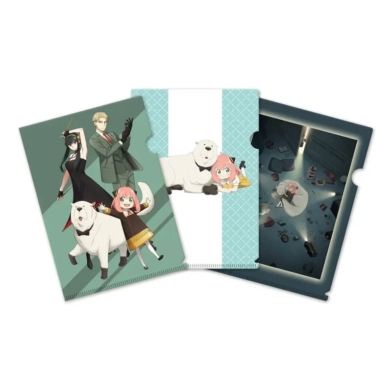 Spy x Family Clearfile 3-Set Säsong 3