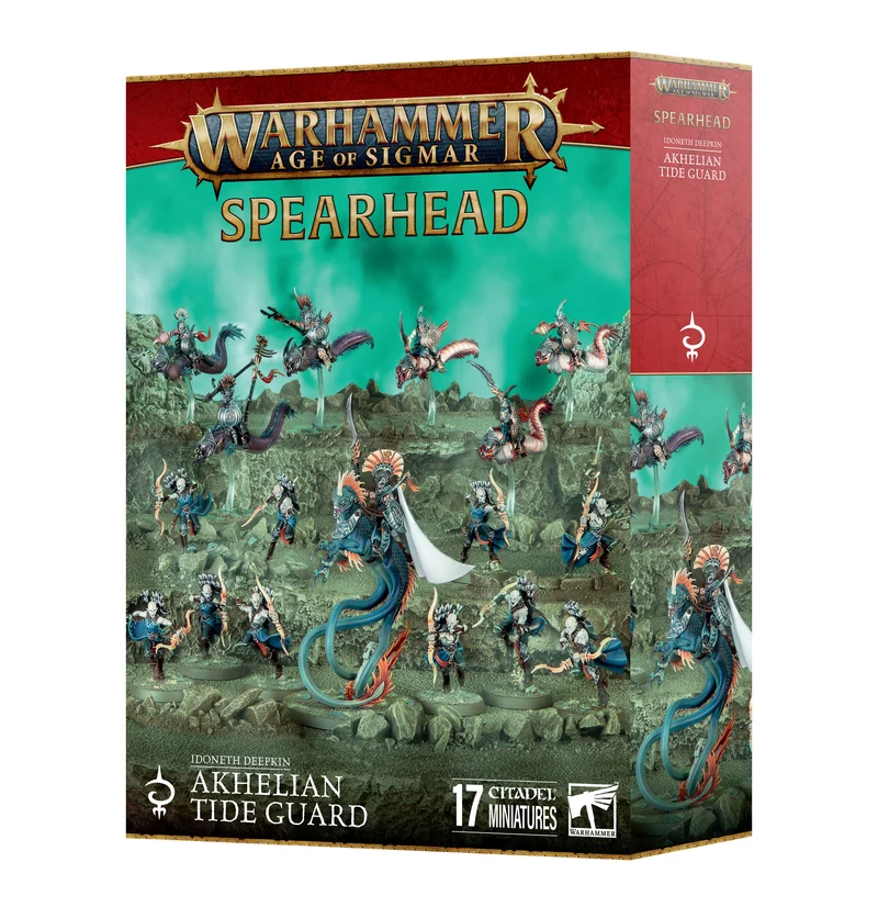 Warhammer: Age of Sigmar - Spearhead - Idoneth Deepkin: Akhelian Tide Guard