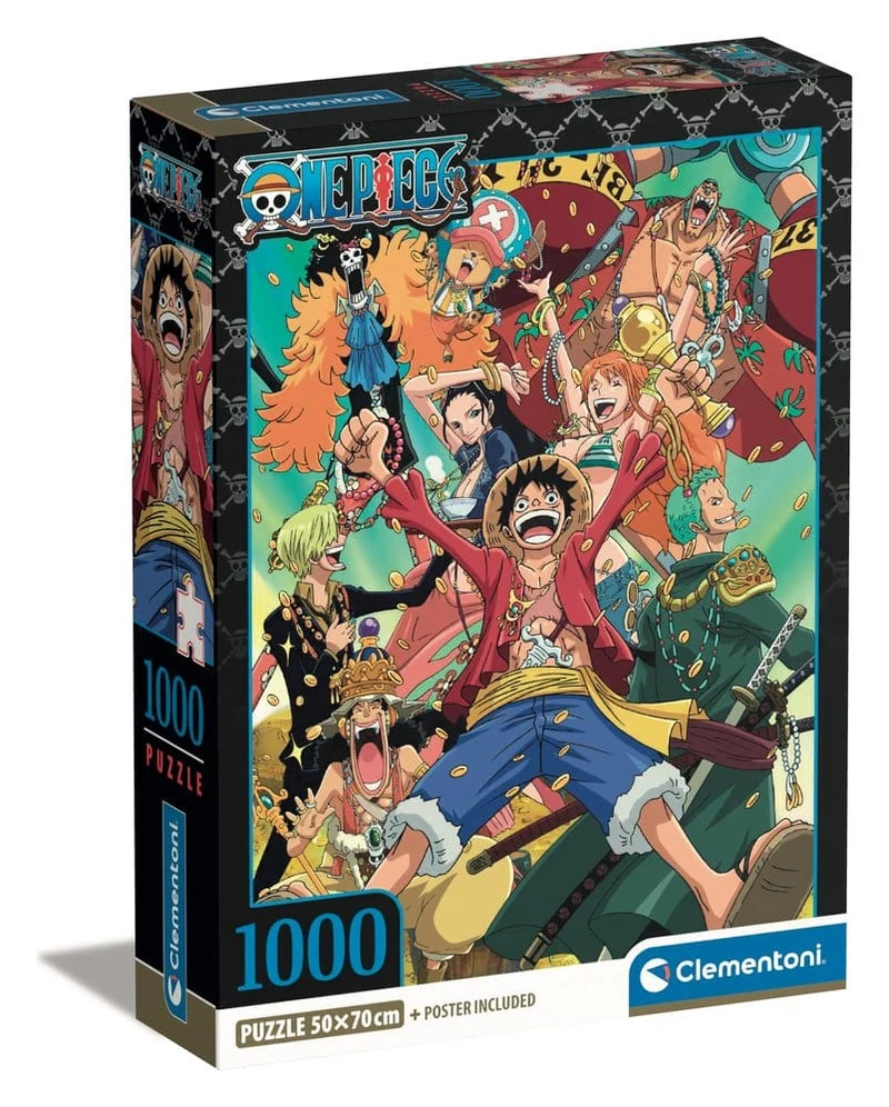 One Piece pussel Luffy & vänner (1000 bitar)