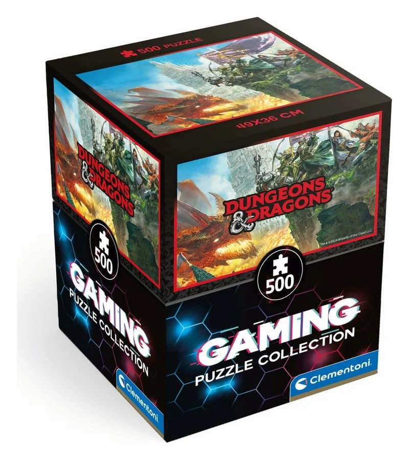 Dungeons & Dragons Gaming Puzzle Collection pussel Attack of the Dragon (500 bitar)