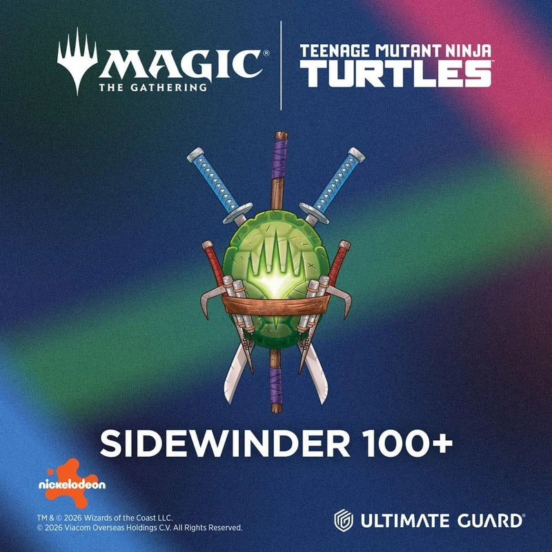 Ultimate Guard Sidewinder 100+ Xenoskin Magic: The Gathering | Teenage Mutant Ninja Turtles - Skog