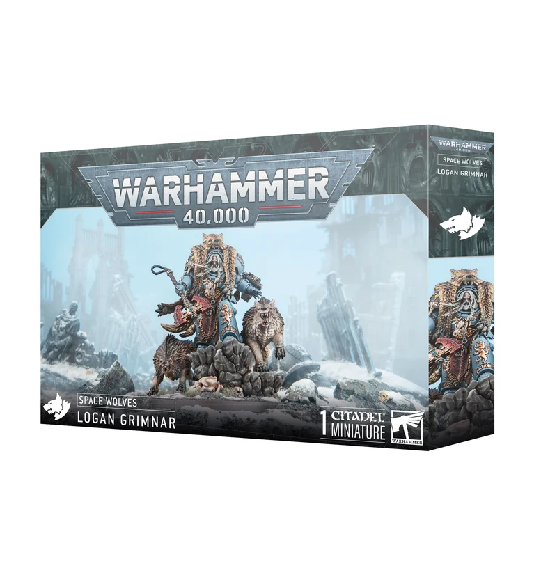 Warhammer: 40K - Space Wolves - Logan Grimnar