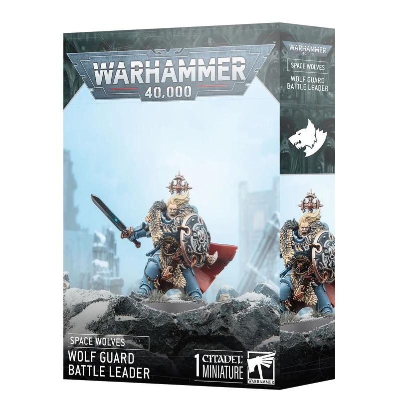 Warhammer: 40K - Space Wolves - Wolf Guard Battle Leader