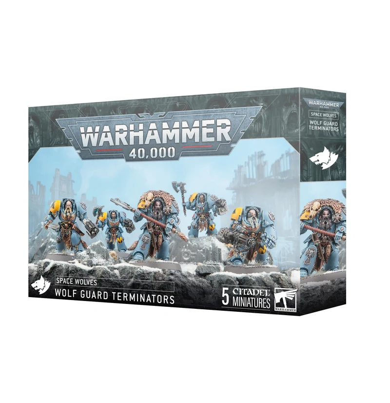 Warhammer: 40K - Space Wolves - Wolf Guard Terminators