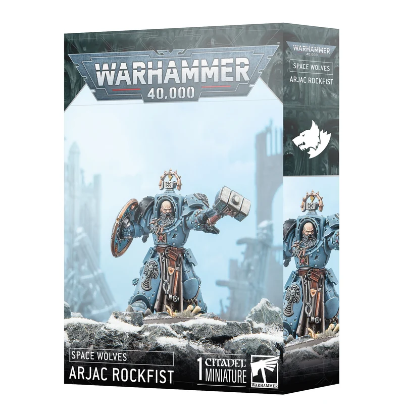 Warhammer: 40K - Space Wolves - Arjac Rockfist