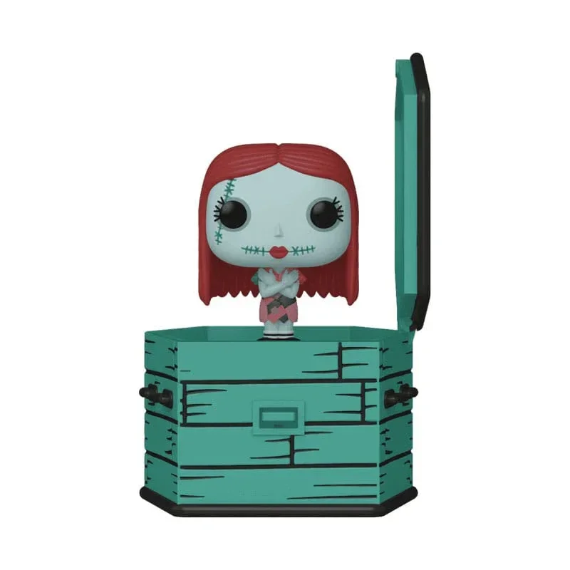 The Nightmare Before Christmas Coffin Pocket POP! Figur Sally Sewing 6 cm