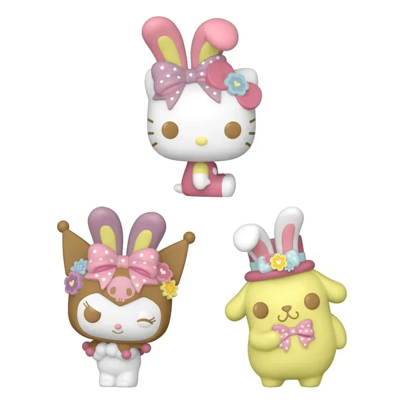 Hello Kitty och vänner Pocket POP! Ägg Figurer 2 cm Display (16)