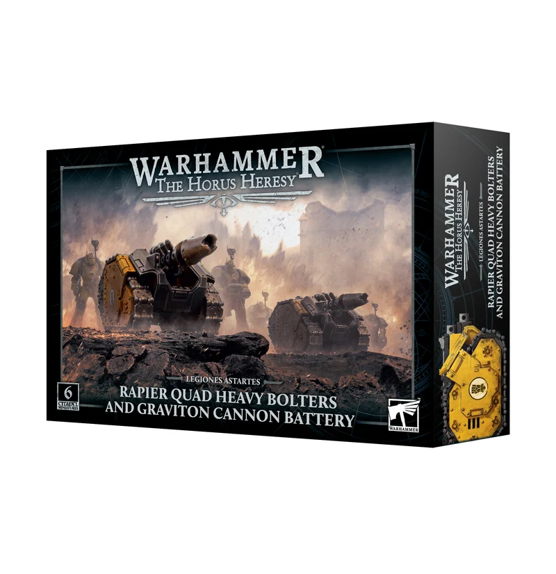Warhammer: The Horus Heresy - Legiones Astartes - Rapier Quad Heavy Bolters and Graviton Cannon Battery