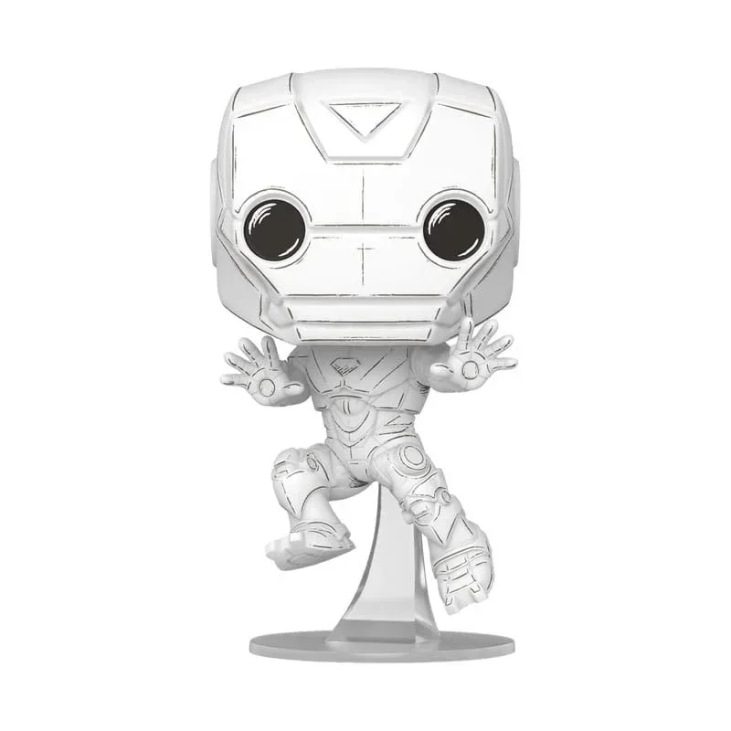 Marvel POP! Figur Sketched - Iron Man 9 cm