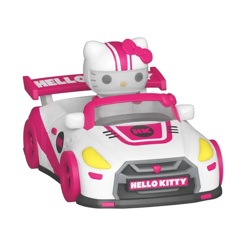Sanrio Bitty POP! Ride Figur Racecar med Hello Kitty 2,5 cm
