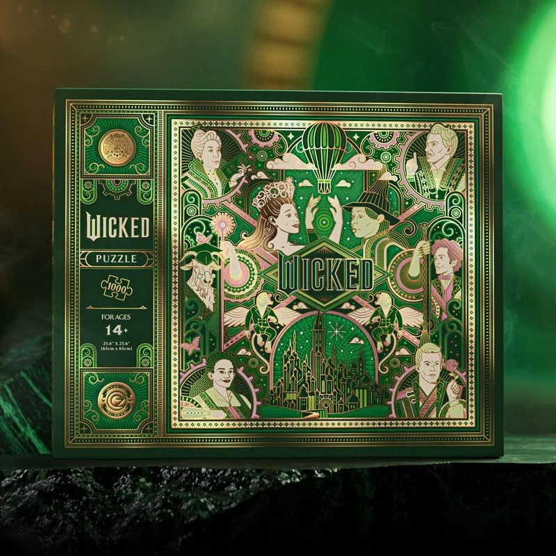 Wicked Multi-Dimensionellt Pussel (1000 Bitar)