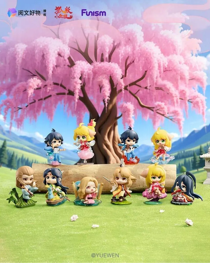 Fox Spirit Matchmaker Blind Box Mini Figures - Sea Oath Mountain Alliance 8 cm Display (8)