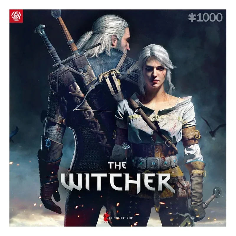 The Witcher Gaming Puzzle Geralt & Ciri (1000 bitar)