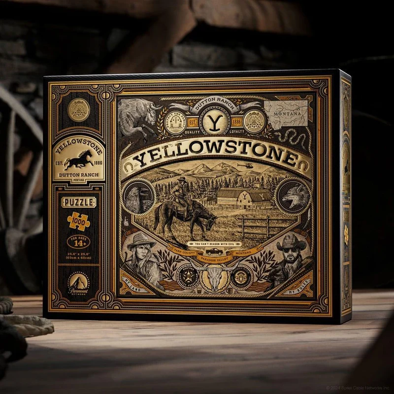 Yellowstone Multi-Dimensional Pussel (1000 Bitar)